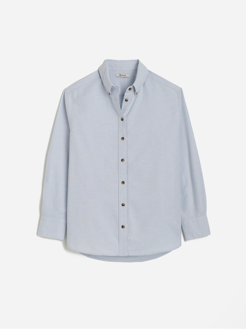 Madewell Oversized Button-Up Shirt in Oxford